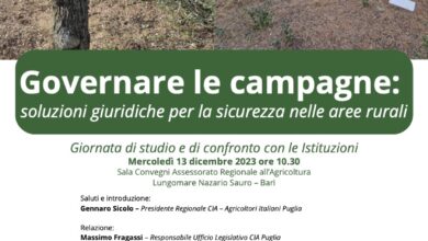 Photo of Sicurezza nelle campagne: le soluzioni per uscire dall’emergenza
