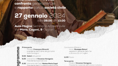 Photo of Cagliari, il cardinale Matteo Zuppi a Cagliari incontra i giornalisti