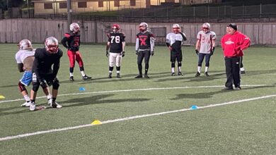 Photo of Cagliari, in piena preparazione per il campionato 2024 FIDAF a 9 giocatori di nuovo con Tim Tobin