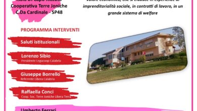 Photo of Sottoscrizione protocollo d’intesa per la valorizzazione dei beni confiscati LiberaCalabria e Legacoop Calabria