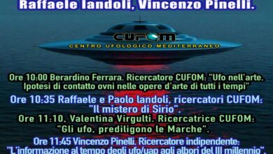 Photo of Falconara, convegno: Ufo ed alieni