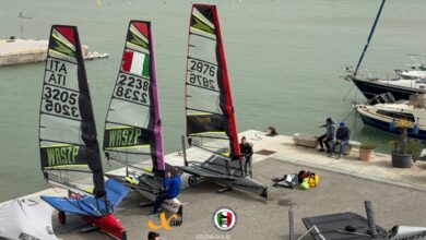 Photo of Talamone, vela foil giovanile/Classe giovanile Waszp e X-Camp