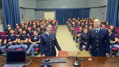 Photo of Cerimonia di consegna degli alamari agli agenti in prova della Polizia di Stato