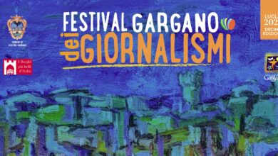 Photo of Vico del Gargano, Festival Gargano dei Giornalismi: info per i giornalisti e comunicato stampa