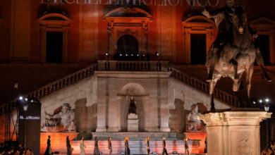Photo of Roma, Michele Miglionico sfila l’Alta Moda in Piazza del Campidoglio