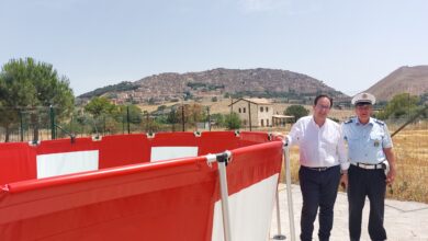 Photo of Gangi, collacata ed attiva vasca antincendio