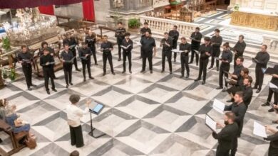 Photo of Porto Torres, a “Voci d’Europa” l’Amalgamation Choir di Cipro e il Coro maschile dell’Accademia vocale di Genova
