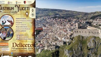 Photo of Deliceto, il 7 e l’8 settembre le giornate medievali al castello