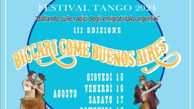 Photo of Biccari, al via la terza edizione di “Biccari come Buenos Aires – Festival Tango”