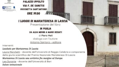 Photo of Rocchetta Sant’Antonio, “I luoghi di Maria Teresa Di Lascia”