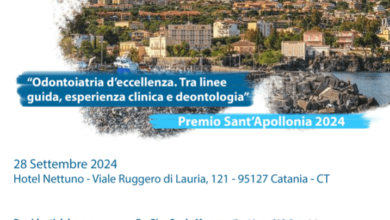 Photo of Catania, odontoiatri, domani il congresso nazionale