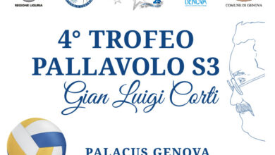 Photo of Genova, Trofeo Gian Luigi Corti di Pallavolo S3: il 13 ottobre al PalaCus