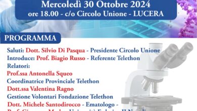 Photo of Lucera si prepara a sostenere Telethon con un Convegno e “Ballando con le Stelle”