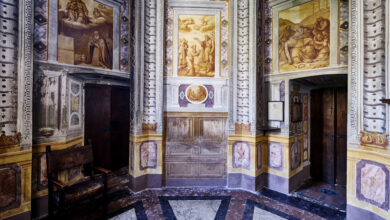 Photo of Pavia rivivono affreschi seicenteschi. Il restauro in occasione del compleanno del Collegio di merito Ghislieri: 457 anni e non dimostrarli