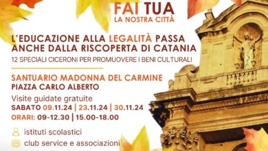 Photo of Catania, oltre il reato, giustizia riparativa: visite guidate gratuite con 12 ciceroni formati da Udepe e FAI