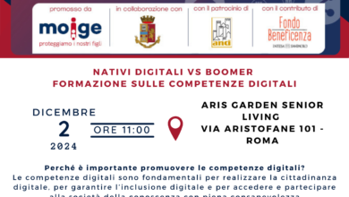 Photo of Roma, Moige: arriva il tour nei centri anziani di Nonno Clicca Qui, per la digitalizzazione degli over 65