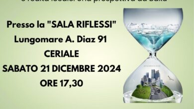 Photo of A Ceriale sabato incontro sulla COP 29 con Stefano Spotorno