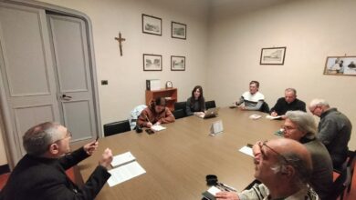 Photo of I giornalisti ad Albenga all’incontro con il Vescovo Guglielmo Borghetti
