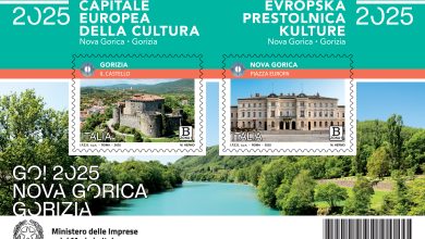 Photo of Nova Gorica- Gorizia, capitale europea della cultura 2025; emissione francobolli