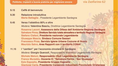 Photo of Sassari, lunedì 17 febbraio a Sassari la VII^ edizione di Ecoforum Sardegna