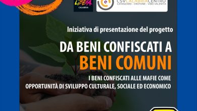 Photo of Catanzaro, presentazione del progetto: “Da Beni confiscati a Beni comuni”