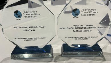 Photo of Aeroitalia e il suo ceo Gaetano Intrieri premiati ai PATWA International Travel Awards 2025 di Berlino Intrieri: “Premiato il lavoro e la competenza del team”