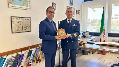 Photo of Oristano: il Questore dott Marziano incontro la Capitaneria