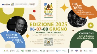 Photo of Toritto, Brio Festival dal 6 all’8 giugno