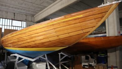 Photo of Imperia, Sibma Navale , il restauro del Baglietto EA e il regno dei Dragoni