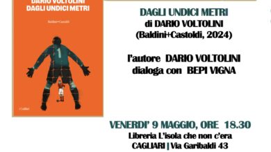 Photo of Cagliari, Dario Voltolini presenta “Dagli undici metri”