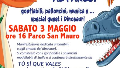 Photo of Orsara, lo spettacolo dei dinosauri viventi a Parco San Mauro