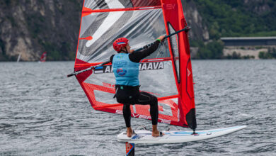 Photo of Torbole, seconda giornata per gli iQFoil Youth & Junior International Games