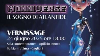 Photo of Cagliari: il 24 giugno, ore 18, a Sa Manifattura, il vernissage della mostra “MONNIVERSE” di Carla Monni