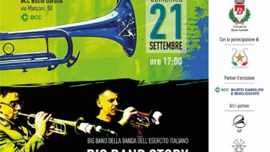 Photo of Busto Garolfo, TromBusto con la Big Band dell’Esercito Italiano e Fabrizio Bosso