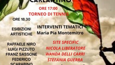 Photo of Carlantino: “Artisti uniti per Gaza”