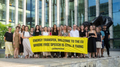 Photo of Greenpeace porta Energy Transfer in tribunale in risposta alla slapp intentata dall’azienda fossile