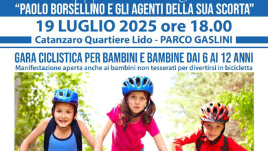 Photo of Catanzaro, manifestazione “Gioco Ciclismo” in memoria di Paolo Borsellino e della sua scorta