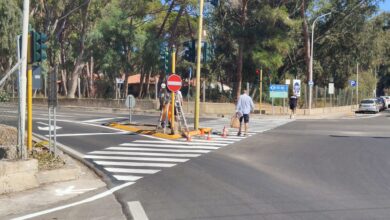 Photo of Platamona, realizzati i lavori per la messa in sicurezza dell’incrocio tra via Pieroni e la litoranea