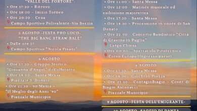 Photo of Carlantino, il calendario dell’ Estate Carlantinese