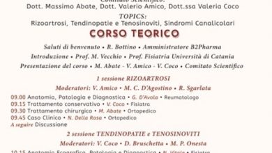 Photo of Aci Bonaccorsi, domani focus sulle patologie del distretto mano-polso