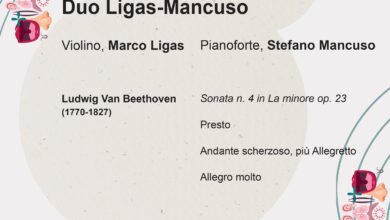 Photo of Sassari, concerto da camera: duo Ligas-Mancuso