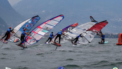 Photo of Torbole, assegnati i titoli europei Funboard Slalom