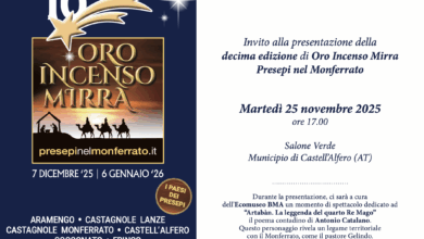 Photo of Castell’Alfero, presentazione di Oro Incenso Mirra
