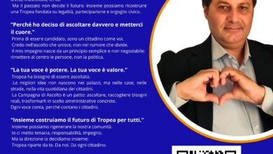 Photo of Tropea, Antonio Piserà annuncia l’avvio della Campagna di Ascolto per la città