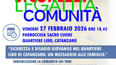 Photo of Lido di Catanzaro, incontro alla parrocchia Sacro Cuore su sicurezza e disagio giovanile
