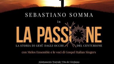Photo of Lucera, Apricena e Francavilla Fontana, Sebastiano Somma in La Passione