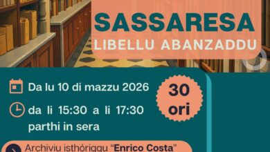 Photo of Sassari, al via il corso avanzato di lingua e cultura sassarese