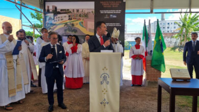 Photo of Salvador de Bahia: posa della prima pietra della Scuola “Nossa Senhora Aparecida”