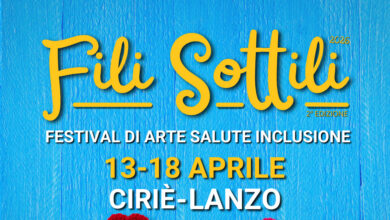 Photo of Ciriè e Lanzo, “Fili sottili, Festival di Arte, Salute e Inclusione”