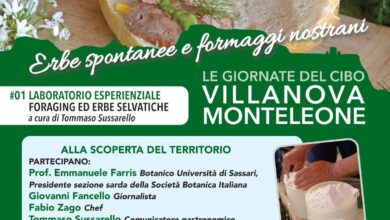 Photo of Villanova Monteleone prendono il via “le Giornate del cibo”